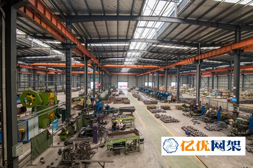 新乐网架配件机加工车间